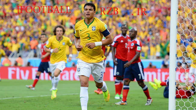 برزیل 2-1 کلمبیا؛ برزیل حریف آلمان در نیمه نهایی جام جهانی شد